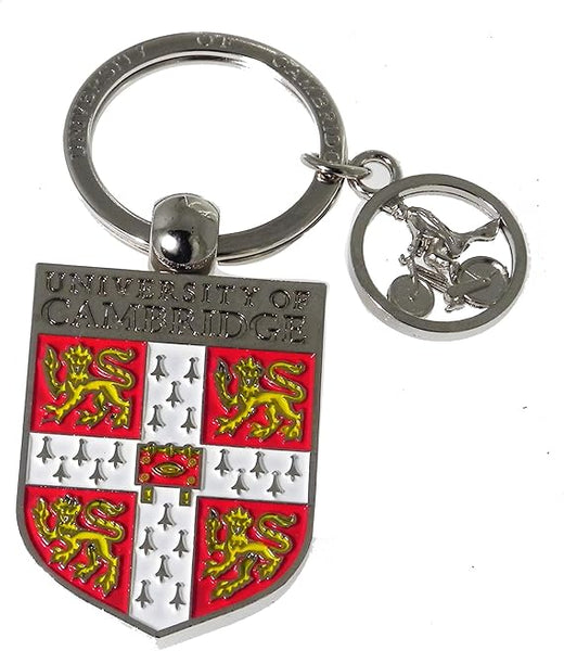 CambridgeStyle Official Cambridge University Shield Keyring - Multi color shield keyring
