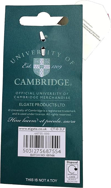 CambridgeStyle Official Cambridge University Shield Keyring - Multi color shield keyring
