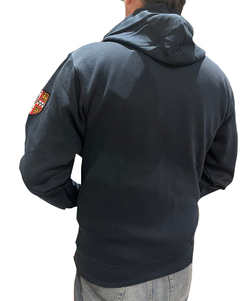 Official Cambridge University Zipped Hoody - Navy - Official Apparel of the Famous Univeristy of Cambridge