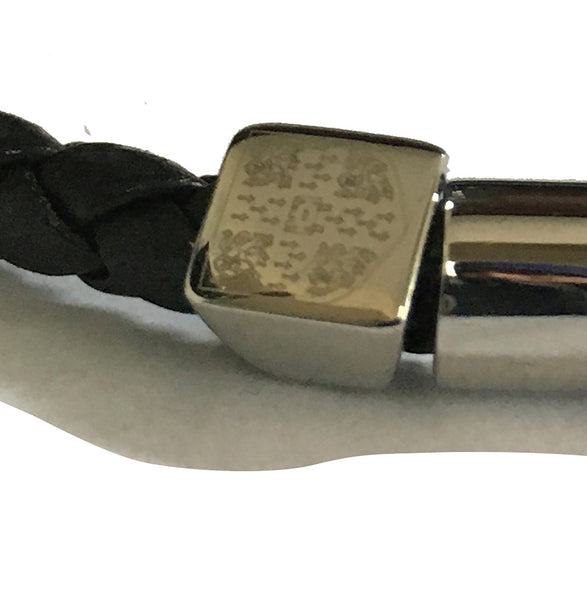 Official University of Cambridge Leather Bracelet - Black leather!