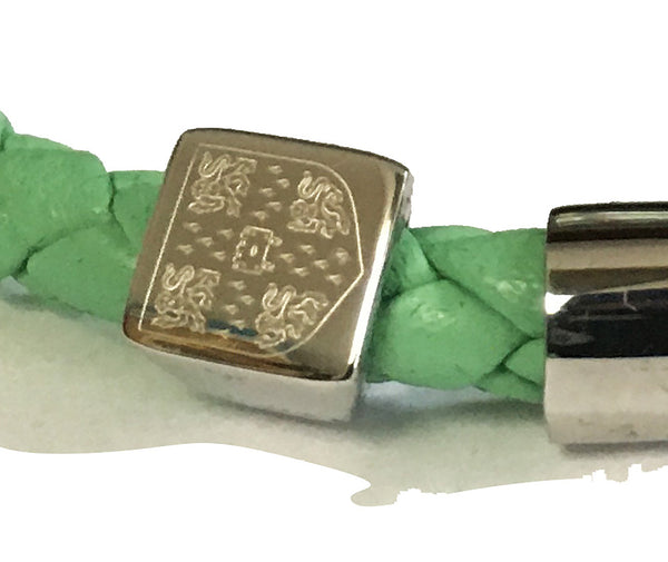 Official University of Cambridge Leather Bracelet - Cambridge Blue leather!