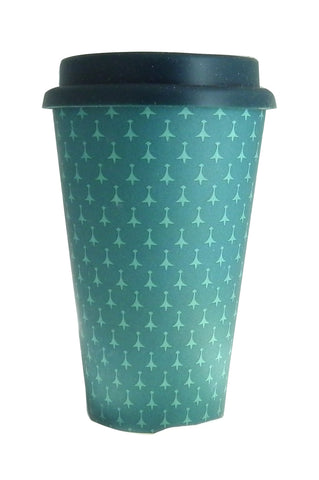 Cambridge University Shield Bamboo Fibre Travel Cup