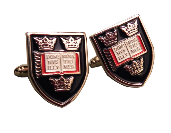 Oxford University Shield Cufflinks Silver colour - Oxford Souvenir
