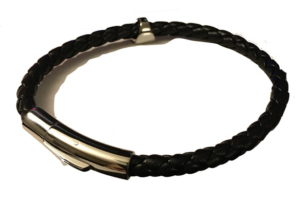 Official University of Cambridge Leather Bracelet - Black leather!