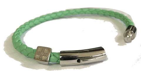 Official University of Cambridge Leather Bracelet - Cambridge Blue leather!