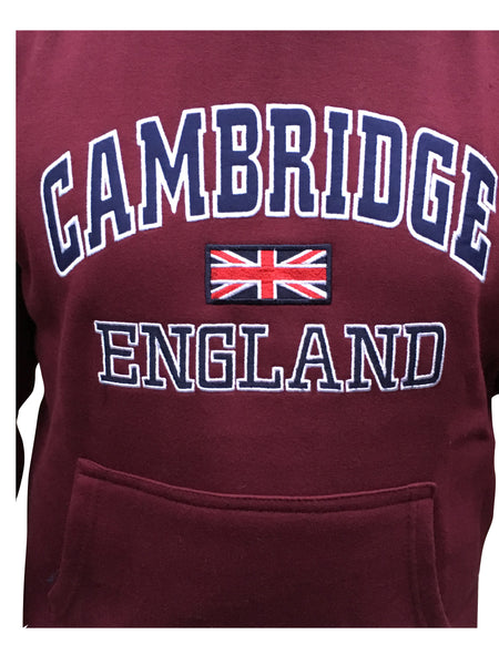 Cambridge England Hoody - Hoody from the Famous City of Cambridge