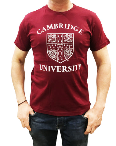 Cambridge University T-shirt - Official Licenced Apparel of the Famous University of Cambridge