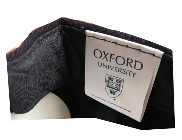 Oxford University Shield Cap - Navy Color