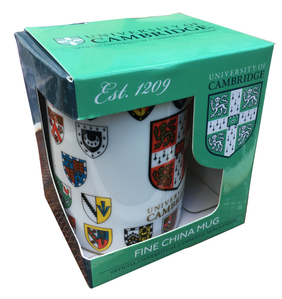 Cambridge University Mug - 31 College Crests - Official Licenced product