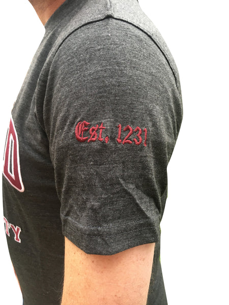 Oxford University Embroidered Applique Tshirt - Official Licenced Apparel